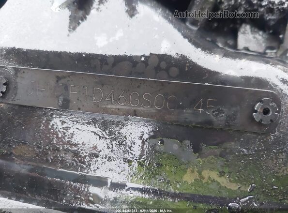 JHMZF1D46GS001451 2016 HONDA CR-Z Черный Вид подкапотного пространства