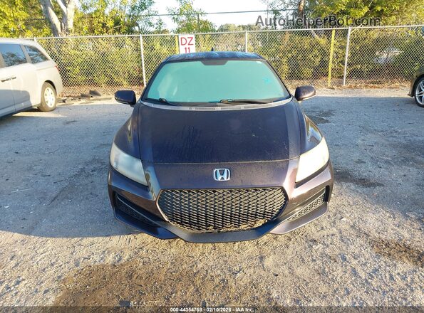 JHMZF1D48GS001483 2016 HONDA CR-Z Фиолетовый Вид щитка приборов