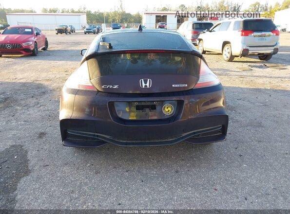 JHMZF1D48GS001483 2016 HONDA CR-Z Фиолетовый 