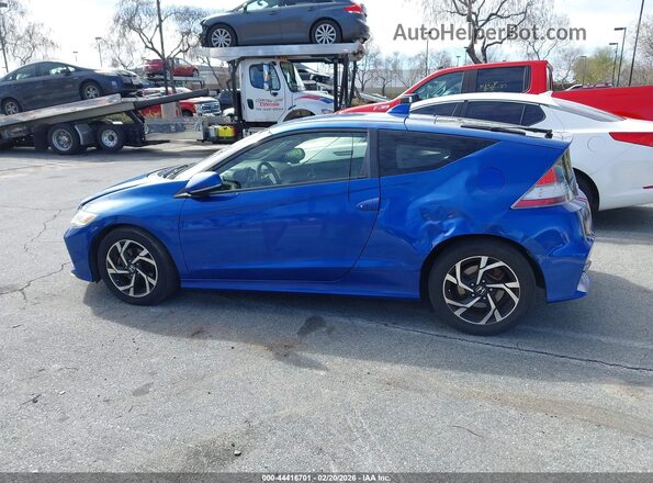 JHMZF1D62GS001366 2016 HONDA CR-Z Синий Панорамный вид салона 360°