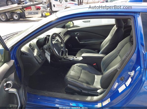 JHMZF1D62GS001366 2016 HONDA CR-Z Синий Вид салона спереди