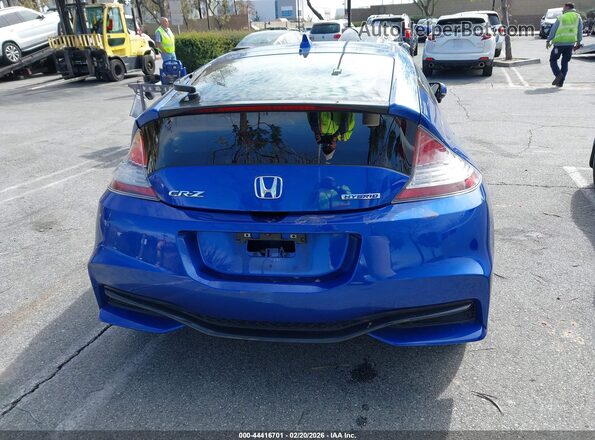 JHMZF1D62GS001366 2016 HONDA CR-Z Синий 