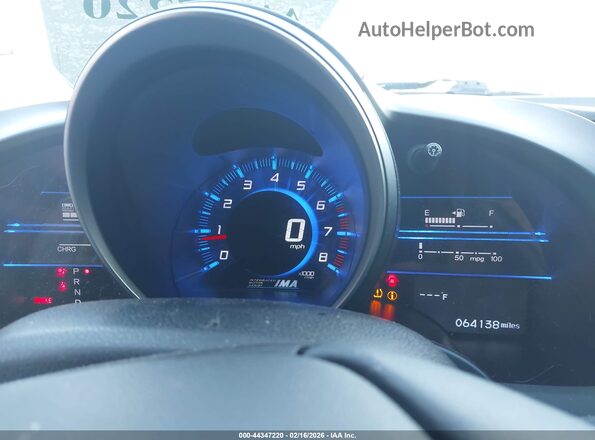 JHMZF1D65GS000843 2016 HONDA CR-Z Белый Вид задних сидений
