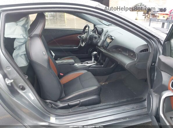 JHMZF1D67GS001329 2016 HONDA CR-Z Серый Вид салона спереди