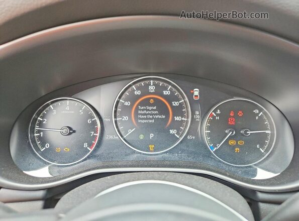 JM1BPABL7T1859084 2026 MAZDA 3 Черный Вид щитка приборов