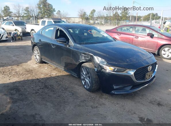 JM1BPABLXM1331802 2021 MAZDA 3 Black წინა მარჯვენა