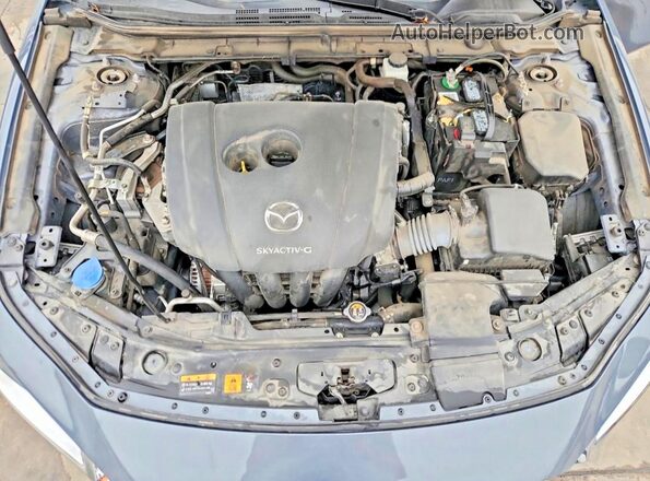 JM1BPACL2N1508990 2022 MAZDA 3 Gray Widok wnętrza z tyłu