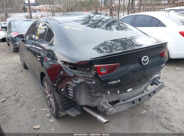 JM1BPADL0M1316173 2021 MAZDA 3 Black Հետևի ձախ