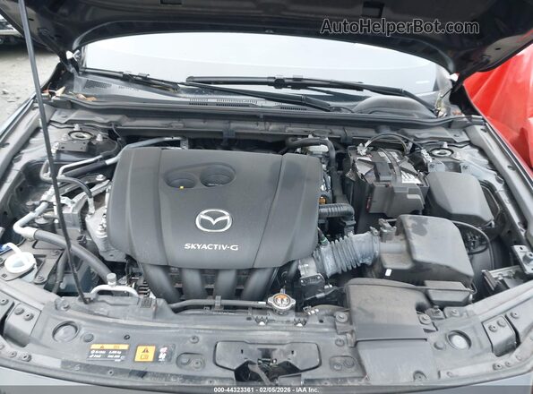 JM1BPADL0M1316173 2021 MAZDA 3 Black Հետևի տեսք