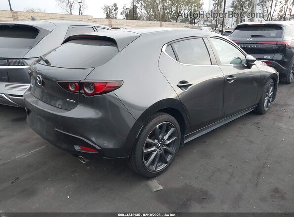 JM1BPAJM0K1133320 2019 MAZDA 3 Серый Задняя правая четверть