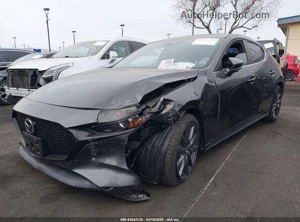 JM1BPAJM0K1133320 2019 MAZDA 3 Серый Вид спереди