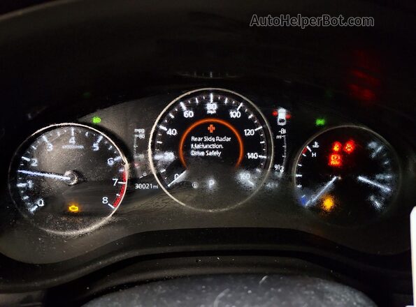JM1BPAKM2P1602073 2023 MAZDA 3 Темно-бордовый Вид щитка приборов