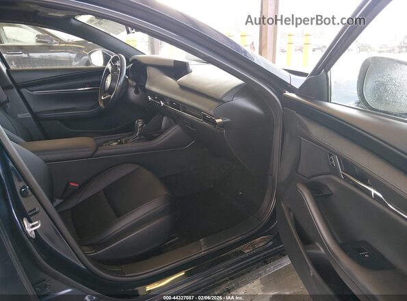 JM1BPALL8M1402817 2021 MAZDA 3 Blue Widok wnętrza z przodu