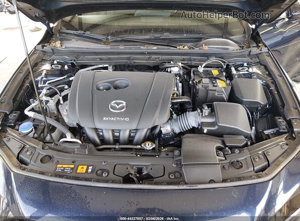 JM1BPALL8M1402817 2021 MAZDA 3 Blue Widok z tyłu