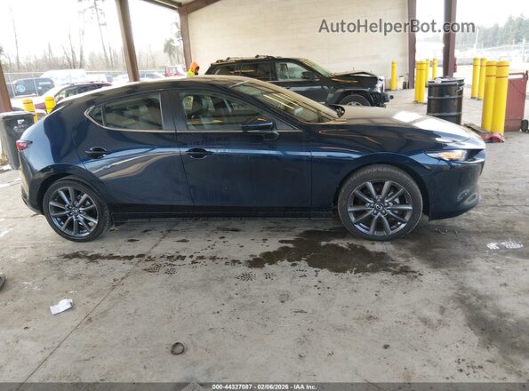 JM1BPALL8M1402817 2021 MAZDA 3 Blue Widok wnętrza z tyłu