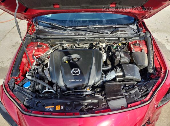 JM1BPALM3K1110966 2019 MAZDA 3 Красный Вид задней части салона