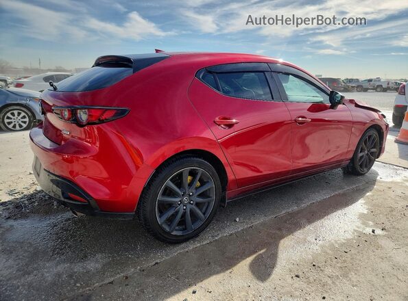 JM1BPALM3K1110966 2019 MAZDA 3 Красный Задняя правая четверть