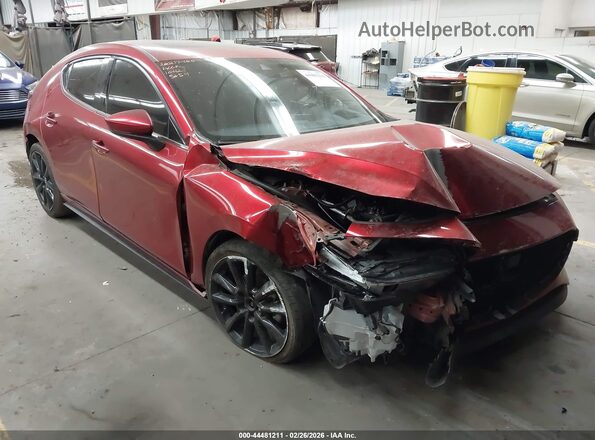 JM1BPAML1M1335654 2021 MAZDA 3 Красный Передняя правая четверть