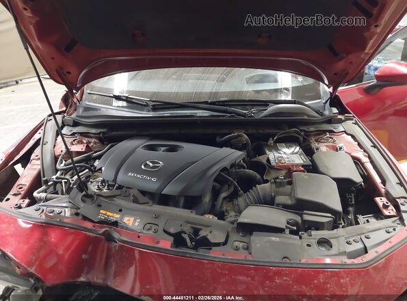 JM1BPAML1M1335654 2021 MAZDA 3 Красный Вид сзади