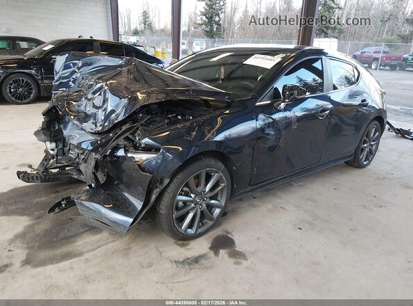 JM1BPAMM9K1140648 2019 MAZDA 3 Серый Передняя левая четверть
