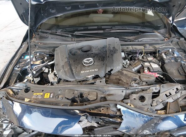 JM1BPAMM9K1140648 2019 MAZDA 3 Серый Вид сзади