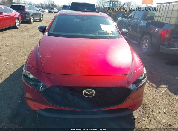 JM1BPBJY5P1604104 2023 MAZDA 3 Красный Вид задней части салона