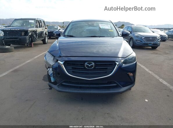 JM1DKDB70M1506294 2021 MAZDA CX-3 Blue Rear interior view