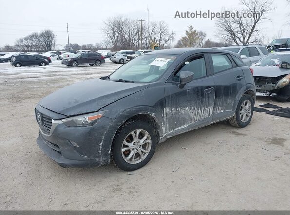 JM1DKDB71H0157805 2017 MAZDA CX-3 Blue Vista tres cuartos delantera izquierda