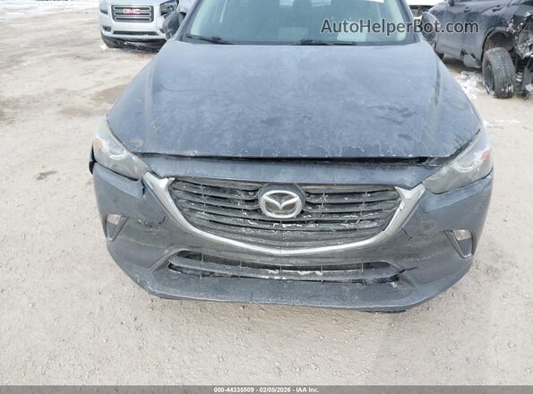 JM1DKDB71H0157805 2017 MAZDA CX-3 Blue Vista frontal
