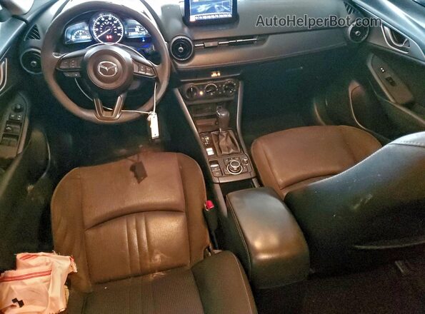 JM1DKDB77L1462180 2020 MAZDA CX-3 Gray Widok deski rozdzielczej