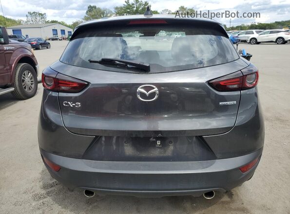 JM1DKDB77M1501108 2021 MAZDA CX-3 Gray Вид ззаду