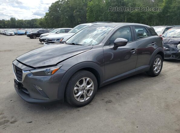 JM1DKDB77M1501108 2021 MAZDA CX-3 Gray Передня ліва чверть