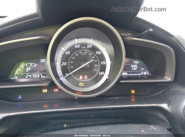 JM1DKDB7XH0170679 2017 MAZDA CX-3 Синий Вид задних сидений