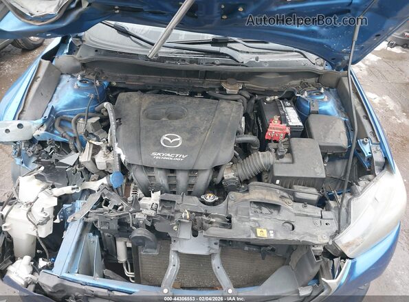 JM1DKDB7XH0170679 2017 MAZDA CX-3 Синий Вид сзади
