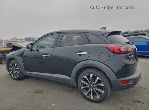 JM1DKDC71K1407334 2019 MAZDA CX-3 Black Հետևի ձախ