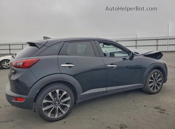 JM1DKDC71K1407334 2019 MAZDA CX-3 Black Հետևի աջ