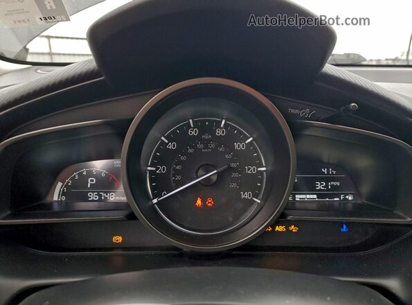 JM1DKDC71K1407334 2019 MAZDA CX-3 Black Սարքավորումների վահանակի տեսք