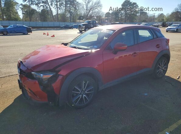 JM1DKDC73J0330020 2018 MAZDA CX-3 Red Przód lewy