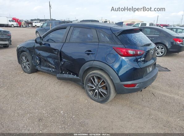 JM1DKDC76H0142764 2017 MAZDA CX-3 Черный Задняя левая четверть