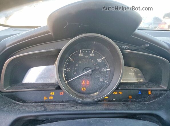 JM1DKDC77K0402595 2019 MAZDA CX-3 Black Widok zestawu wskaźników