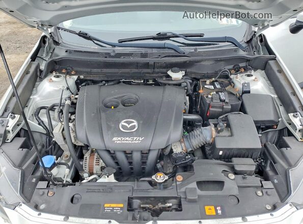 JM1DKFB72L1469016 2020 MAZDA CX-3 Silver Вид підкапотного простору
