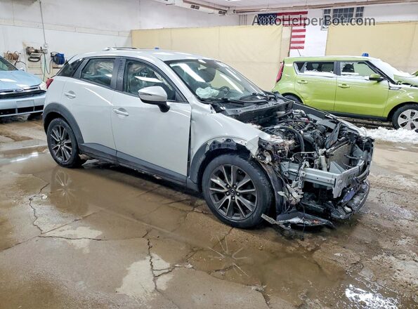 JM1DKFC72H0161887 2017 MAZDA CX-3 Gray Delantero derecho