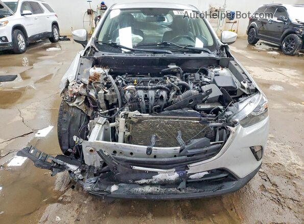 JM1DKFC72H0161887 2017 MAZDA CX-3 Gray Vista frontal