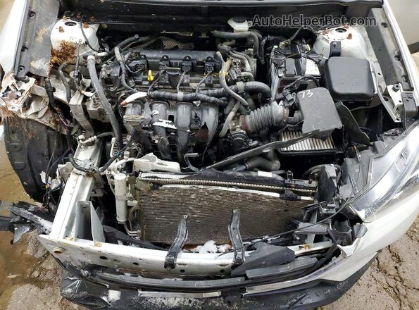 JM1DKFC72H0161887 2017 MAZDA CX-3 Gray Vista del compartimento del motor