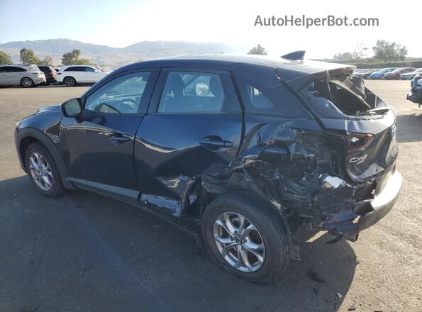 JM1DKFC74L1470991 2020 MAZDA CX-3 Blue Trasero izquierdo