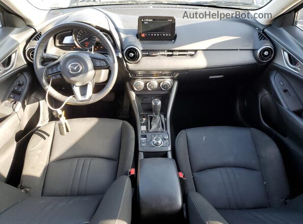 JM1DKFC74L1470991 2020 MAZDA CX-3 Blue Vista del salpicadero