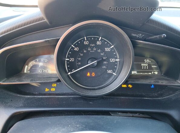 JM1DKFC75K0403787 2019 MAZDA CX-3 Угольный Вид щитка приборов