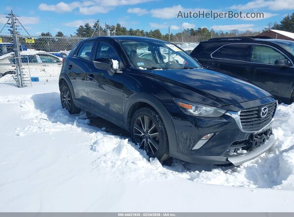 JM1DKFC76H0153629 2017 MAZDA CX-3 Black Przód prawy