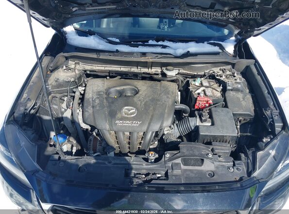 JM1DKFC76H0153629 2017 MAZDA CX-3 Black Widok z tyłu