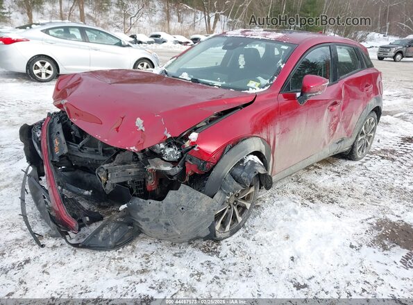 JM1DKFC78K0427159 2019 MAZDA CX-3 Red Przód lewy